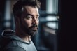 fitness, wellness and portrait of man in gym for healthy lifestyle, exercise and training