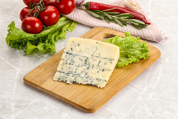 Wall Mural - Gourmet blue cheese with mold