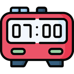 Wall Mural - My alarm clock icon