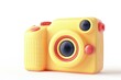 © Deivison - Yellow 3d style photography camera, World Photography Day.