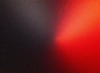 Wall Mural - Red to black spot, color gradient rough abstract background shine bright light and glow template