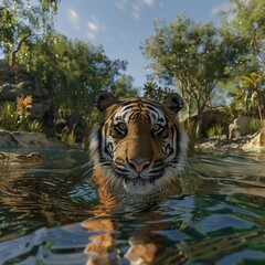 virtual reality wildlife documentary experiencing endangered species in their natural habitats