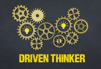 Wall Mural - Driven Thinker	