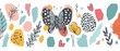 Modern illustration with torn vibrant texture paper, Scotch tape, halftone butterfly and pen hand. Writing. Modern illustration isolated on transparent png background.
