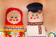 Rag Russian folk dolls - a man and a woman. Homemade dolls souvenirs as a family mascot