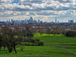 View over London from Primrose Hill in Regent's Park