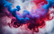 Hookah colorful swirling smoke wallpaper, abstract dancing cloud background, paint in water
