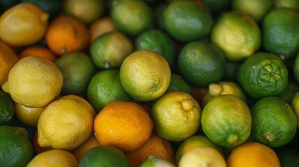 Wall Mural - Citrus background. 