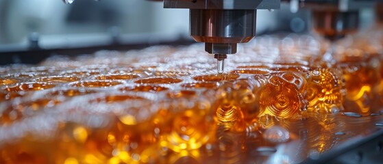 Aufkleber - Using a 3D printer to make a prototype, it is possible to simulate a 3D model using the resin material. 3D printing is a high-tech method used for rapid prototyping.