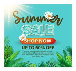 Wall Mural - season sale label