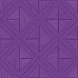 Geometric seamless pattern with hand drawn rhombs and lines. Violet abstract print. Editable stroke