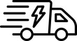 © mamia - Delivery Truck icon illustration