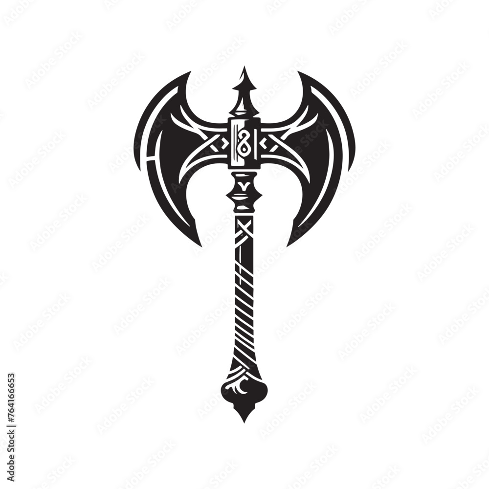 Dynamic Halberd Set of Silhouette - Redefining the Art of Warfare with ...