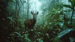 Saola in Annamite Range Forest