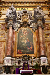 Wall Mural - Interior of Basilica of Sant'Andrea della Valle in Rome, Italy	
