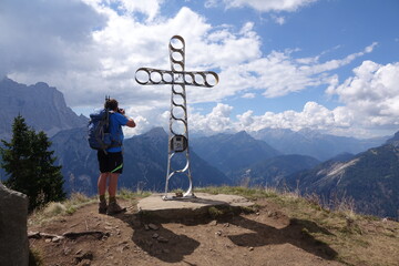 Sticker - Auf dem  Monte Fertazza