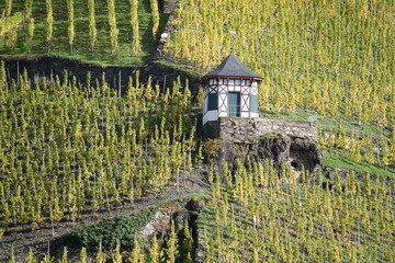 Sticker - Hütte in einem Weinberg bei Bernkastel-Kues