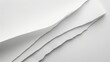 Minimalist White Background: Blank Paper Layer Generative AI