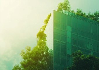 Green environmental building concept