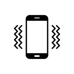 Wall Mural - Vibrating phone icon