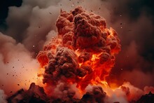 Volcanic Eruption Captured In Slow Motion