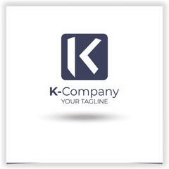 Wall Mural - Vector letter k company logo template
