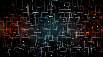 Wall Mural - Abstract polygonal light background