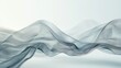 Abstract grey wave background poster with dynamic. technology network
