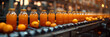 Conveyor belt, Beverage factory of fruit juice,
Conveyor belt juice in bottles on beverage plant or factory