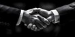 Firm Handshake Sealing a Successful Business Agreement Between Partners