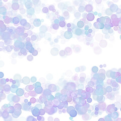 Wall Mural - abstract background with bubbles bokeh