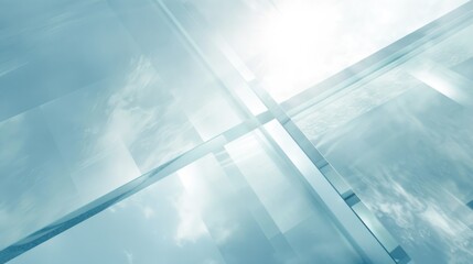 Wall Mural - a plane flying through a clear blue sky. perfect for travel or transportation concepts
