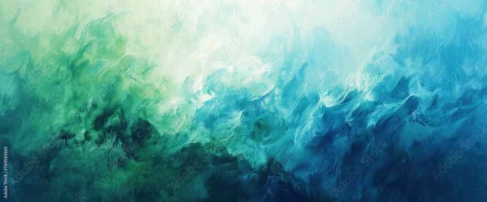 Green Blue Abstract Art Painting Background, HD, Background Wallpaper ...