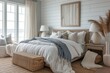A coastal design in a bedroom sanctuary