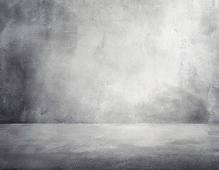 Wall Mural - Old grey concrete wall floor texture gray light background