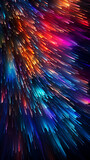 Fototapeta Las - Abstract futuristic technology background. Colored background. Abstract background