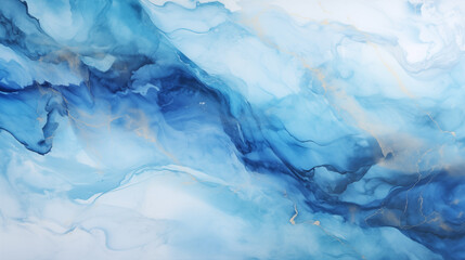 Poster -  marble texture in natural pattern with high resolution for background