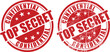 © MdHasan - Confidential top secret round stamp vector design