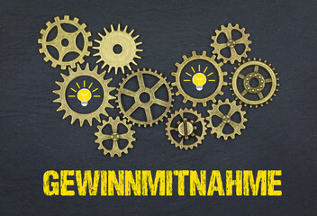 Wall Mural - Gewinnmitnahme	