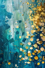 Wall Mural - abstract painting