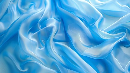 blue silk background