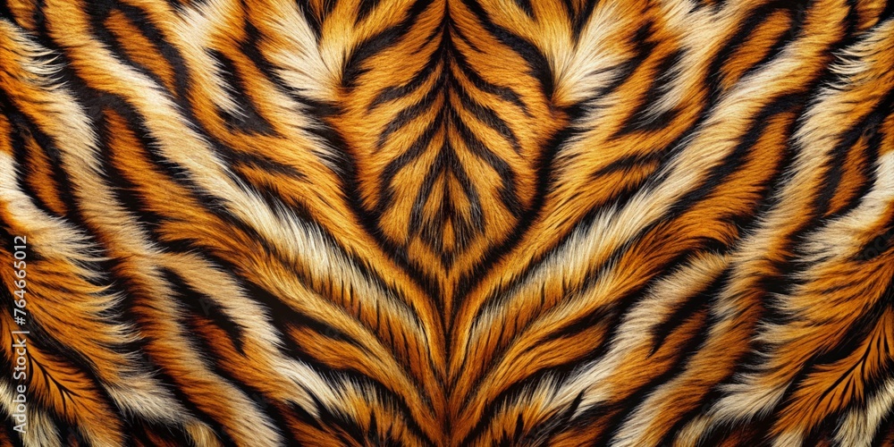 Tiger skin texture pattern background Stock Illustration | Adobe Stock