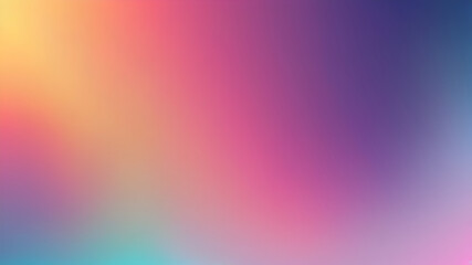 Abstract colorful background with gradient background with strong large noise effect. Color gradient, ombre.