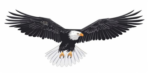 Wall Mural - Eagle Soars High, Freedom Calls