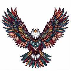 Wall Mural - Eagle Soars High, Freedom Calls