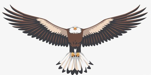 Wall Mural - Eagle Soars High, Freedom Calls