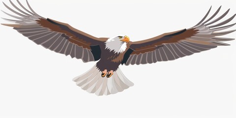 Wall Mural - Eagle Soars High, Freedom Calls