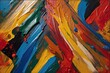 © irfan - abstract background of colorful oil painting with diagonal stroke