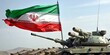 Iranian Flag on Tank