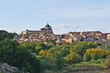 Toledo, panorama della città con l'Hospital de Tavera - Spagna	